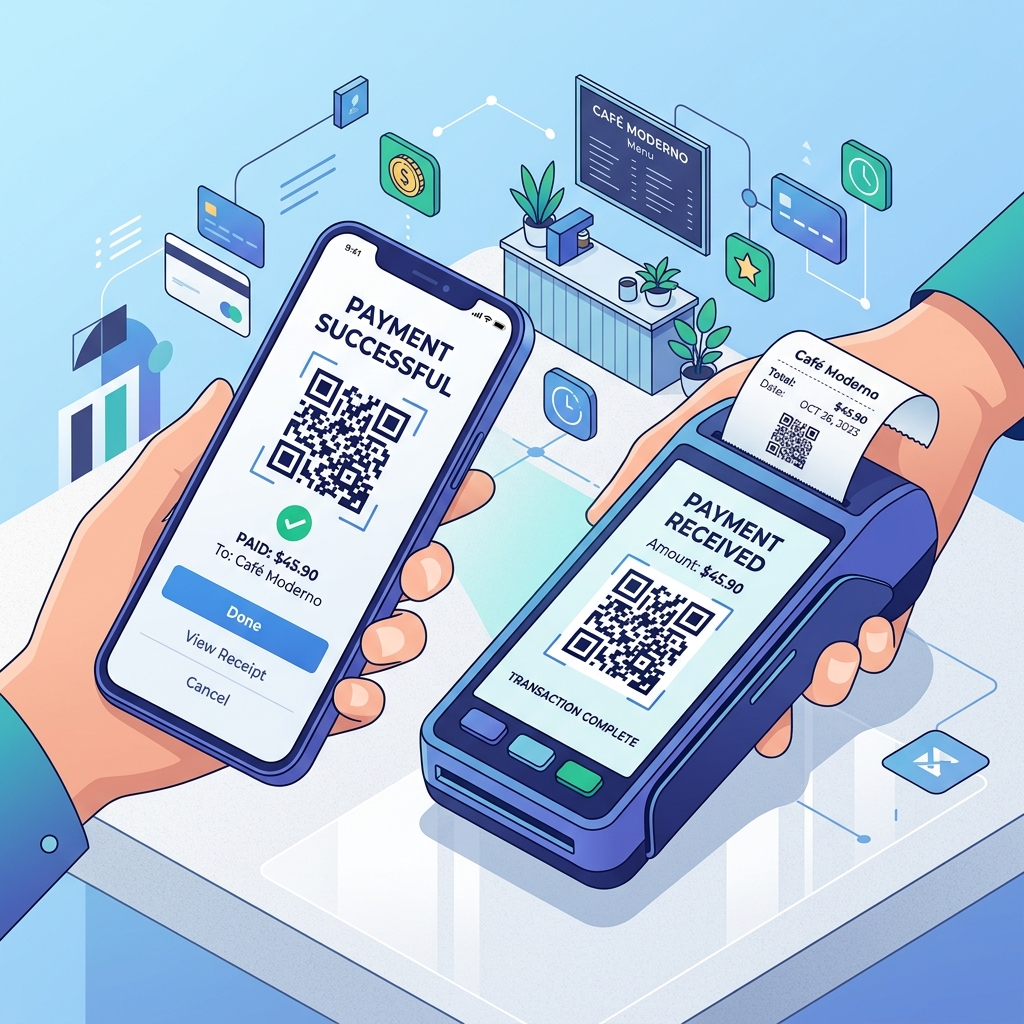 QRIS Payment Illustration