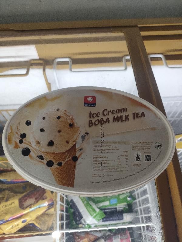 Ice Cream Boba Milk Tea