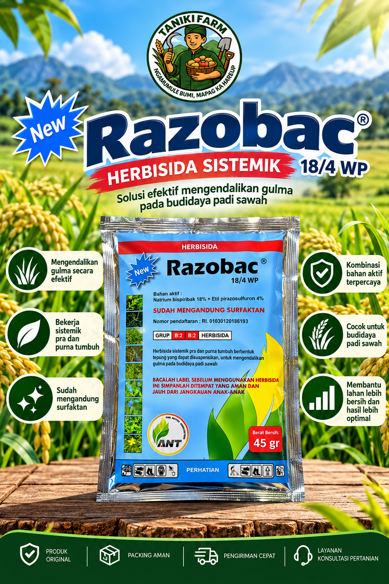 RAZOBAX 18/4 WP (45 gram)